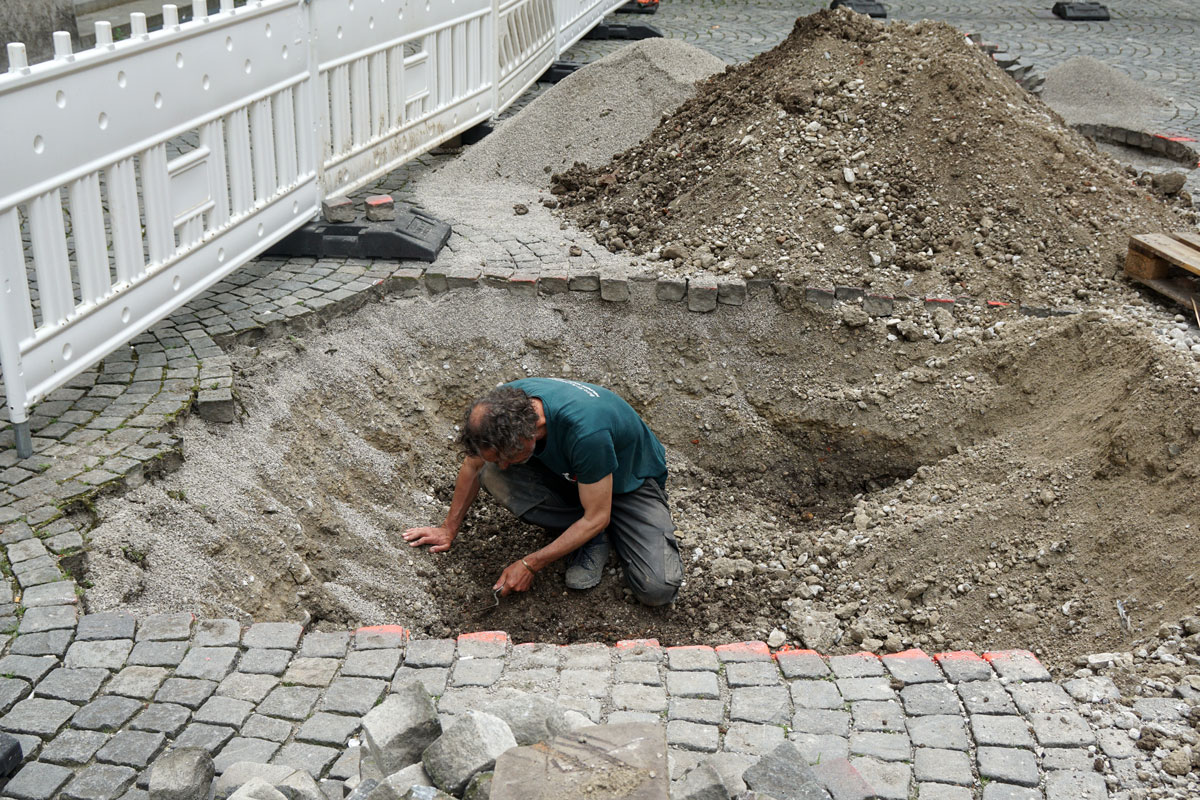 Archaeology: Finds at Salvatorplatz