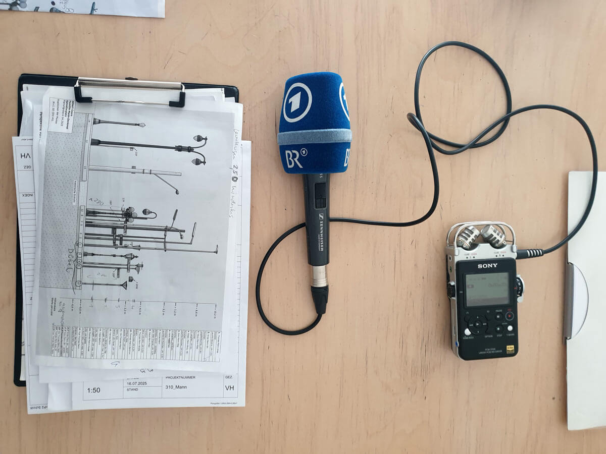 Radiobeitrag zum Denkmal für die Familie Mann, BR 24 – Das Interkulturelle Magazin
